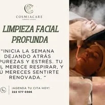 Limpieza facial profunda en Cosmiacare
